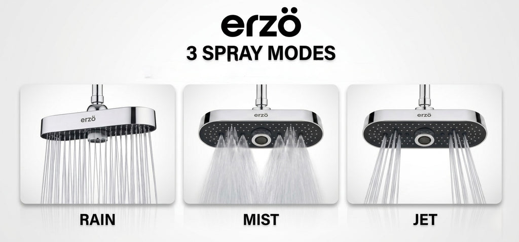 AquaFusion 3-Mode Rain Shower