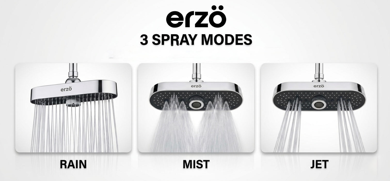 AquaFusion 3-Mode Rain Shower