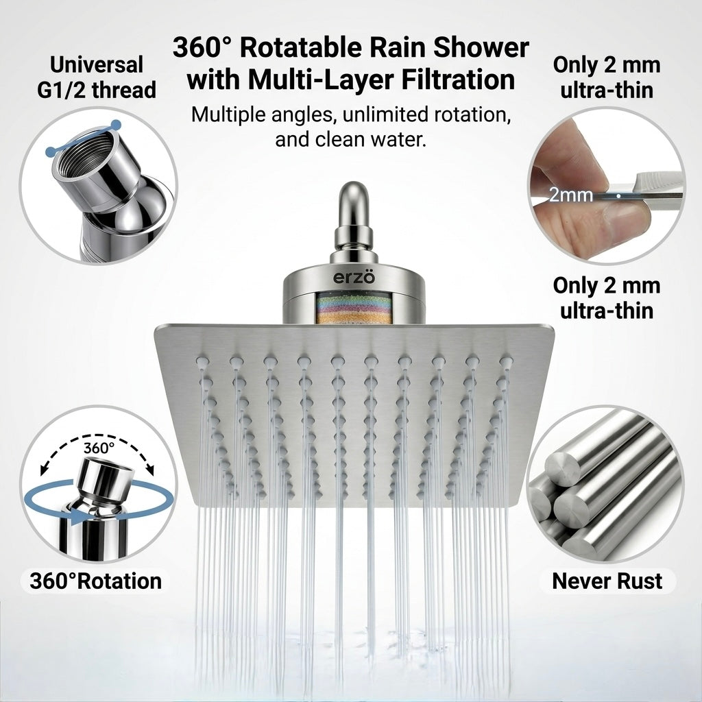 AquaRain Filter Shower